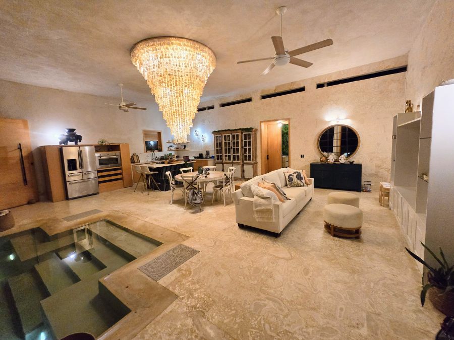 Great room, night